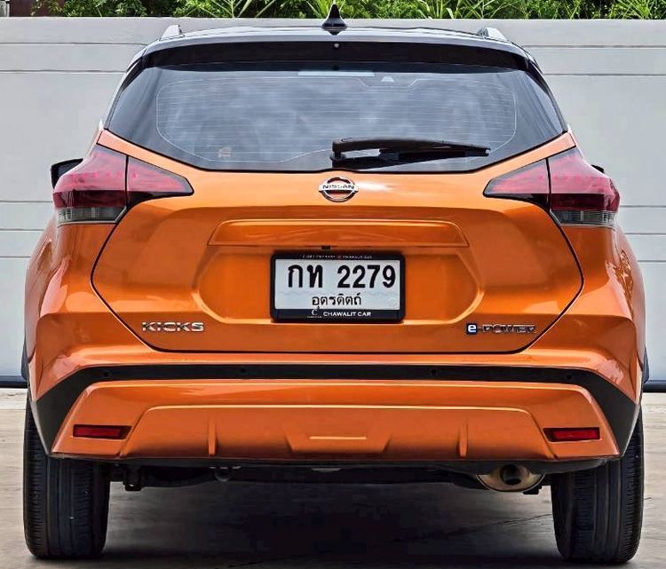 Nissan Kicks 2022 1.2 VL Sedan เบนซิน ไม่ติดแก๊ส เกียร์อัตโนมัติ ส้ม รูปที่ 4