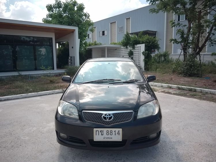 Toyota Vios 2007 1.5 E Sedan เบนซิน LPG เกียร์อัตโนมัติ ดำ