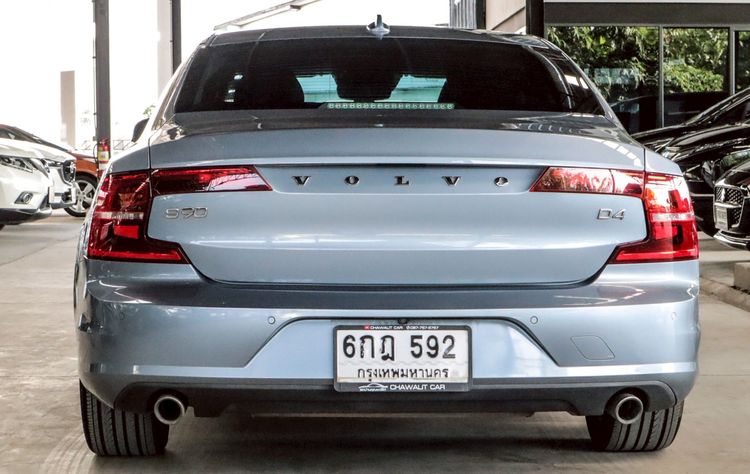 Volvo S90 2018 2.0 D4 Momentum Sedan ดีเซล ไม่ติดแก๊ส เกียร์อัตโนมัติ เทา รูปที่ 4