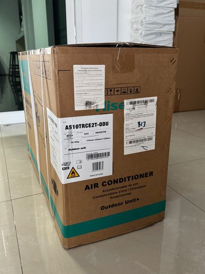 ขายแอร์มือ 1 ใหม่แกะกล่อง พร้อมติดตั้งในกรุงเทพ  Hisense lnverter รุ่น CE Series ขนาด 9500  BTU