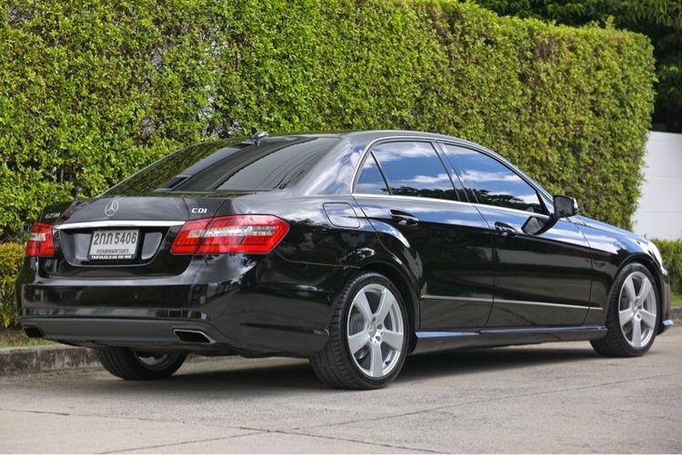Mercedes-Benz E-Class 2013 E250 CDI Sedan ดีเซล ไม่ติดแก๊ส เกียร์อัตโนมัติ ดำ รูปที่ 3