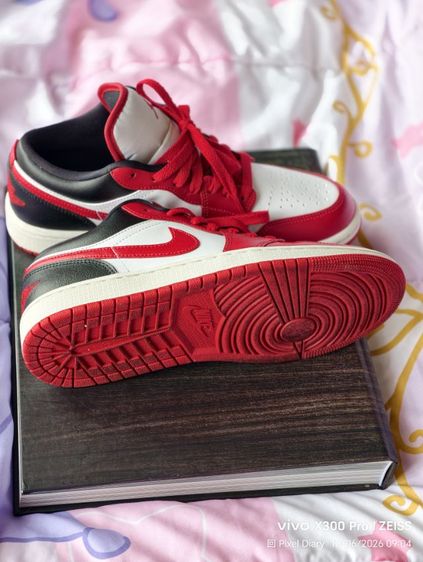 Jordan 1 Low Reverse Black Toe (Women's) มือสอง รูปที่ 6
