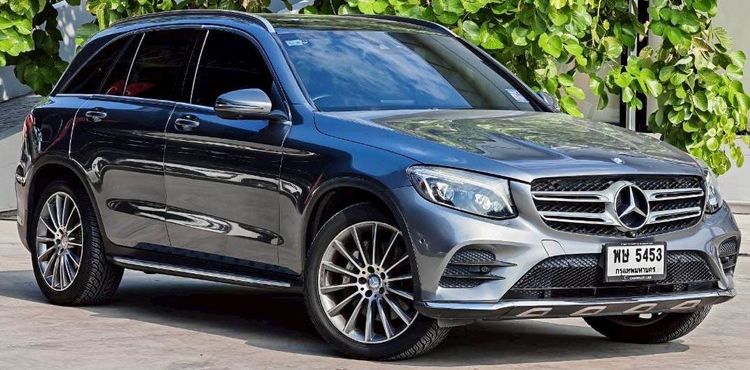 Mercedes-Benz GLC-Class 2016 GLC250d Utility-car ดีเซล ไม่ติดแก๊ส เกียร์อัตโนมัติ เทา รูปที่ 3