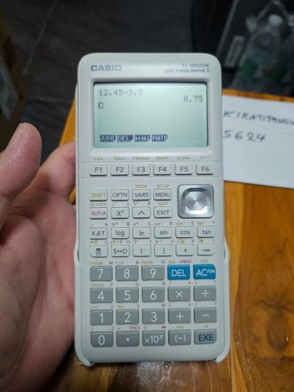 เครื่องคิดเลข Casio 9860 III graphic scientific calculator (New model)