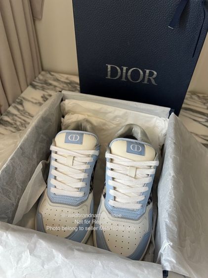 Used Like New Dior Unisex B27 Uptown Low-Top Sneakers  รูปที่ 4