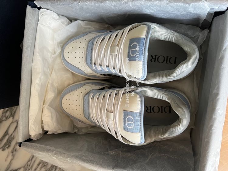 Used Like New Dior Unisex B27 Uptown Low-Top Sneakers  รูปที่ 9