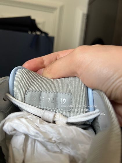 Used Like New Dior Unisex B27 Uptown Low-Top Sneakers  รูปที่ 6
