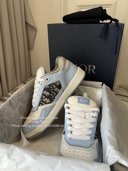 Used Like New Dior Unisex B27 Uptown Low-Top Sneakers