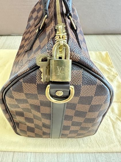     Louis Vuitton Speedy Ban 30 Damier Ebene อุปกรณ์ครบ สภาพใหม่ รูปที่ 3