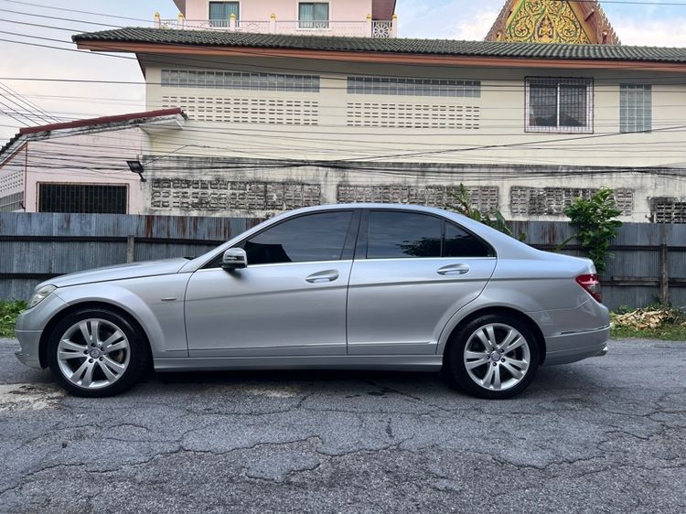 Mercedes-Benz C-Class 2009 C200 Sedan เบนซิน ไม่ติดแก๊ส เกียร์อัตโนมัติ บรอนซ์เงิน รูปที่ 3