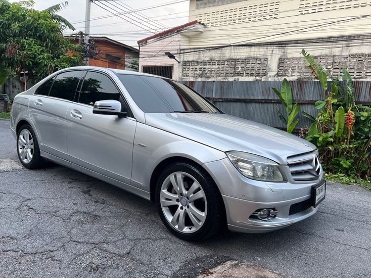 Mercedes-Benz C-Class 2009 C200 Sedan เบนซิน ไม่ติดแก๊ส เกียร์อัตโนมัติ บรอนซ์เงิน รูปที่ 2