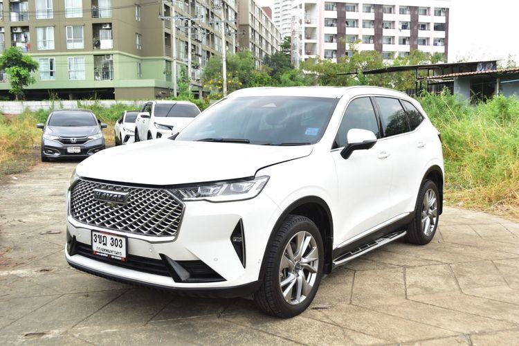 GWM Haval H6 2021 1.5 Hybrid Ultra Utility-car ไฮบริด ไม่ติดแก๊ส เกียร์อัตโนมัติ ขาว