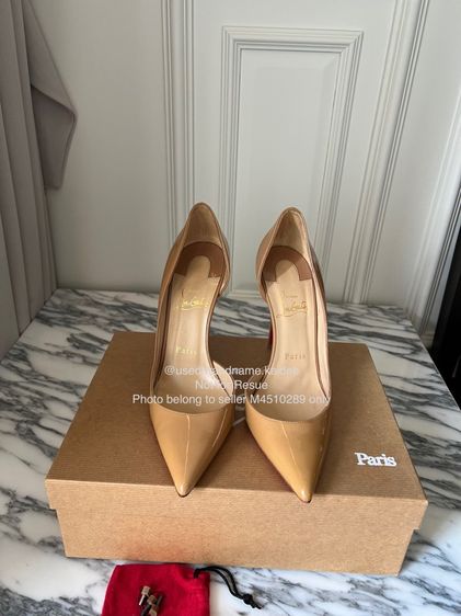 Used Christian Louboutin พื้นแดงในตำนาน 4 นิ้ว รูปที่ 4