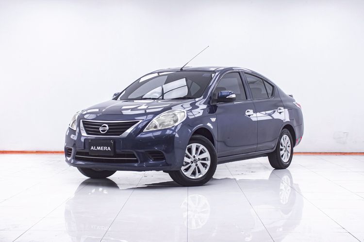 Nissan Almera 2012 1.2 EL Sedan เบนซิน ไม่ติดแก๊ส เกียร์อัตโนมัติ น้ำเงิน