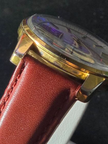นาฬิกา Seiko Sportsmatic Deluxe เรือนทอง รูปที่ 5