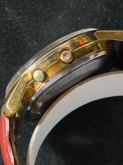 นาฬิกา Seiko Sportsmatic Deluxe เรือนทอง รูปที่ 4