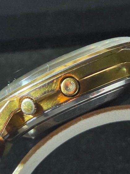 นาฬิกา Seiko Sportsmatic Deluxe เรือนทอง รูปที่ 9