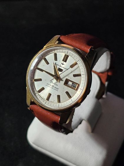 นาฬิกา Seiko Sportsmatic Deluxe เรือนทอง
