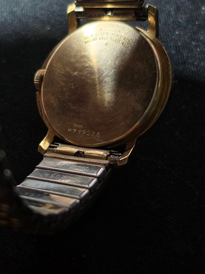 นาฬิกา Bulova 10k วินเทจแบบไขลาน รูปที่ 7