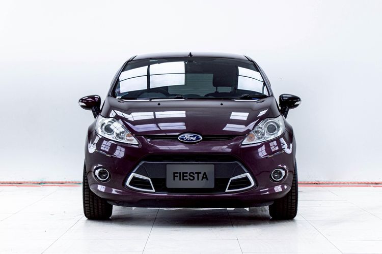 Ford Fiesta 2011 1.6 Sport Sedan เบนซิน LPG เกียร์อัตโนมัติ แดง รูปที่ 4