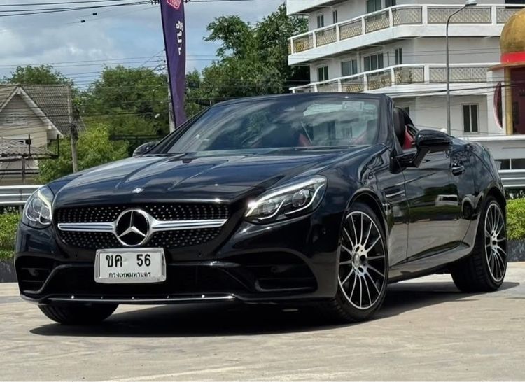รถ Mercedes-Benz SLC-Class SLC300 สี ดำ