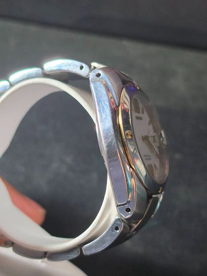 นาฬิกา Seiko Perpetual Calendar White Dial BoySize รูปที่ 6