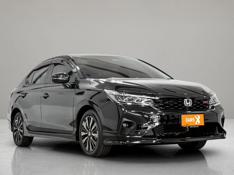Honda City 2024 1.5 e:HEV RS Sedan ไฮบริด ไม่ติดแก๊ส เกียร์อัตโนมัติ ดำ รูปที่ 3