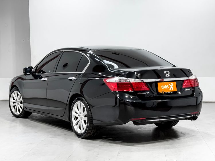 Honda Accord 2014 2.4 Tech Sedan เบนซิน ไม่ติดแก๊ส เกียร์อัตโนมัติ ดำ รูปที่ 4