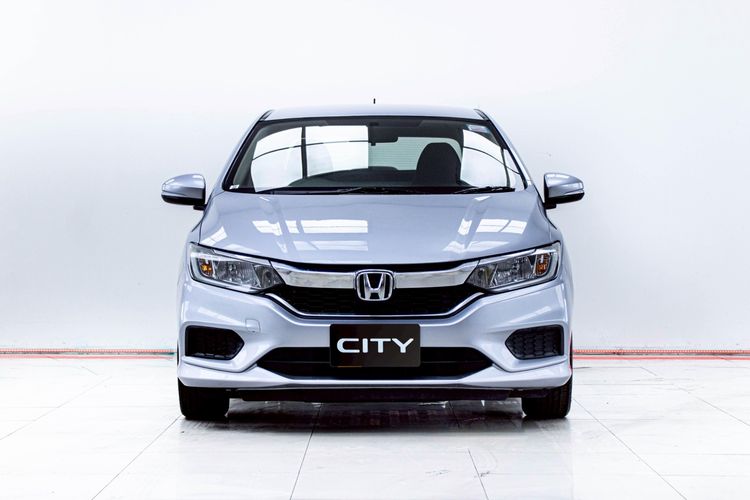 Honda City 2018 1.5 S Sedan เบนซิน ไม่ติดแก๊ส เกียร์อัตโนมัติ เทา รูปที่ 4