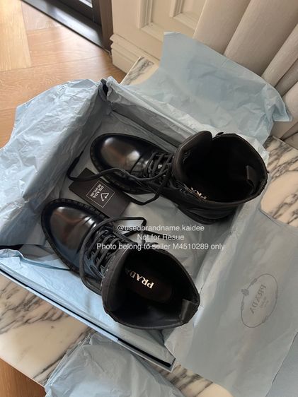 Used like New Prada Re-Nylon Boots รูปที่ 5
