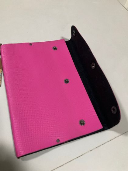 กระเป๋าใส่สมุด สีบานเย็น ขนาด 15x21 ซม (เปิด 21x35.5ซม) รูปที่ 3