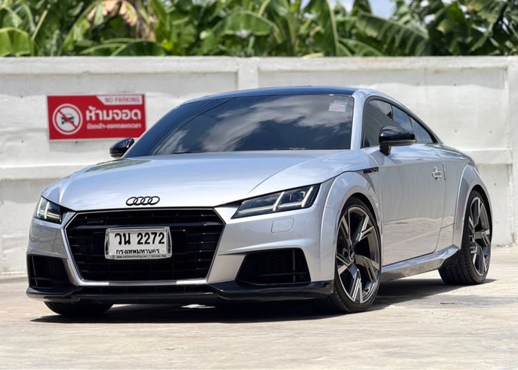 Audi Audi TT 2017 2.0 TFSI Quattro S Line 4WD Sedan เบนซิน ไม่ติดแก๊ส เกียร์อัตโนมัติ เทา รูปที่ 2