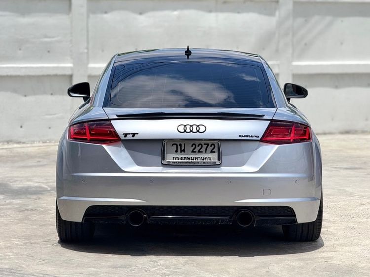 Audi Audi TT  2017 2.0 TFSI Quattro S Line 4WD Sedan เบนซิน ไม่ติดแก๊ส เกียร์อัตโนมัติ เทา รูปที่ 4
