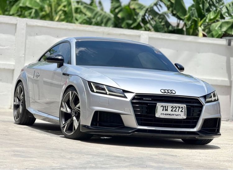 Audi Audi TT  2017 2.0 TFSI Quattro S Line 4WD Sedan เบนซิน ไม่ติดแก๊ส เกียร์อัตโนมัติ เทา
