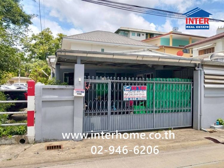 บ้านเดี่ยว 1 ชั้น 58 ตร.ว. บ้านเดี่ยว ซอยประชาอุทิศ8 แยก3 ถนนประชาอุทิศ ถนนประชาอุทิศ8 เขตห้วยขวาง กรุงเทพมหานคร