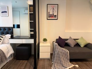 ให้เช่า The Base Park West สุขุมวิท77 เฟอร์นิเจอร์บิวท์อิน เครื่องใช้ไฟฟ้าครบ