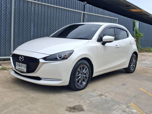 Mazda Mazda 2 2022 1.3 SP Sports Sedan เบนซิน ไม่ติดแก๊ส เกียร์อัตโนมัติ ขาว รูปที่ 4