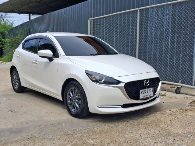 Mazda Mazda 2 2022 1.3 SP Sports Sedan เบนซิน ไม่ติดแก๊ส เกียร์อัตโนมัติ ขาว รูปที่ 2