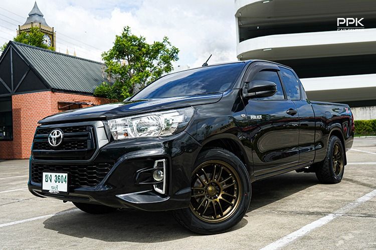 Toyota Hilux Revo 2019 2.4 Z Edition J Plus Pickup ดีเซล ไม่ติดแก๊ส เกียร์ธรรมดา ดำ