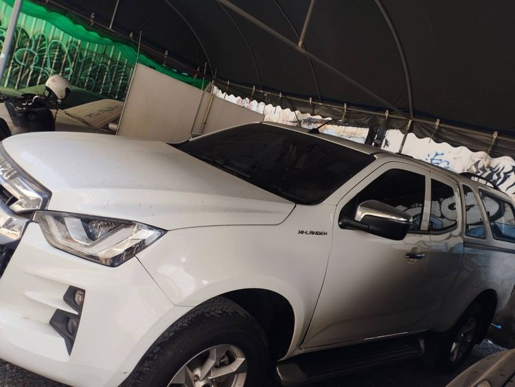 Isuzu D-MAX 2021 1.9 Hi-Lander Z Pickup ดีเซล เกียร์ธรรมดา ขาว รูปที่ 2