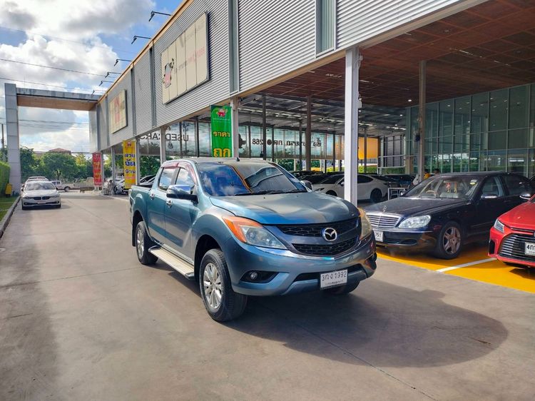 Mazda BT-50 Pro 2013 2.2 Hi-Racer Pickup ดีเซล ไม่ติดแก๊ส เกียร์อัตโนมัติ ฟ้า