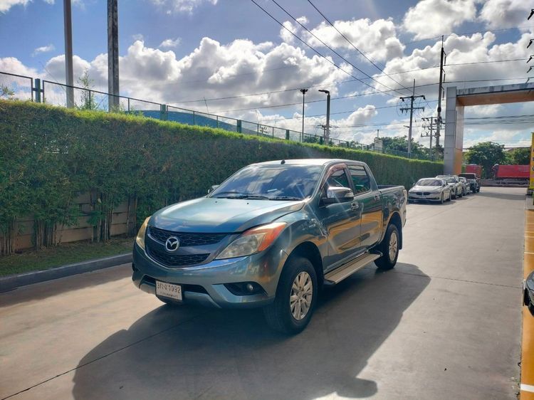 Mazda BT-50 Pro 2013 2.2 Hi-Racer Pickup ดีเซล ไม่ติดแก๊ส เกียร์อัตโนมัติ ฟ้า รูปที่ 3