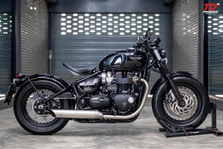 Bonneville Bobber ขายTriumph Bobber Black ปี2025 วิ่ง1พันโล