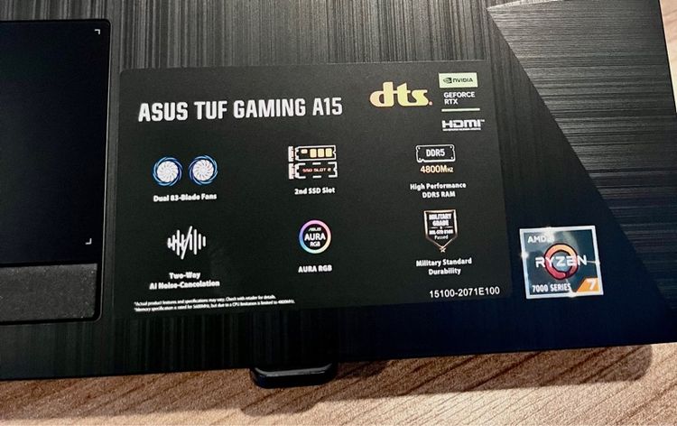 ASUS TUF Gaming A15 FA506NCR  รูปที่ 5