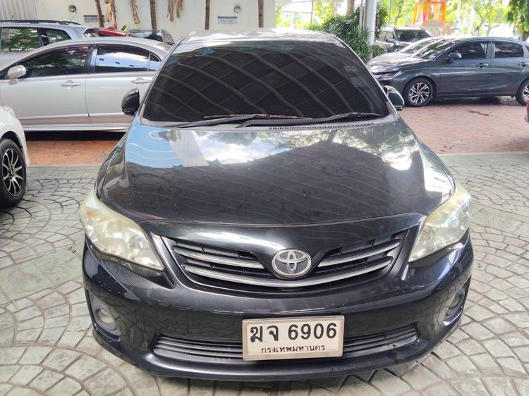 Toyota Altis 2012 1.6 E Sedan เบนซิน ไม่ติดแก๊ส เกียร์อัตโนมัติ ดำ รูปที่ 2