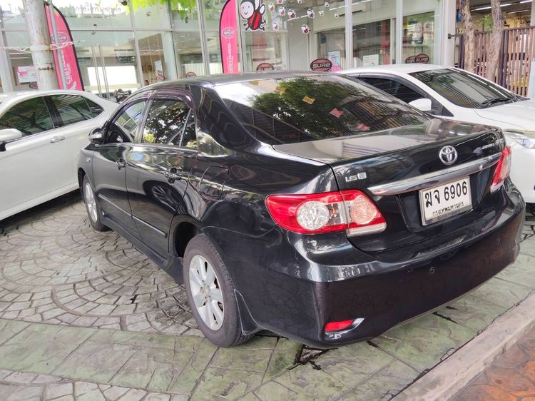 Toyota Altis 2012 1.6 E Sedan เบนซิน ไม่ติดแก๊ส เกียร์อัตโนมัติ ดำ รูปที่ 4