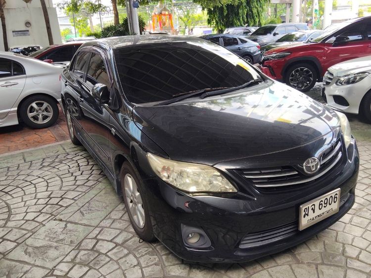 Toyota Altis 2012 1.6 E Sedan เบนซิน ไม่ติดแก๊ส เกียร์อัตโนมัติ ดำ