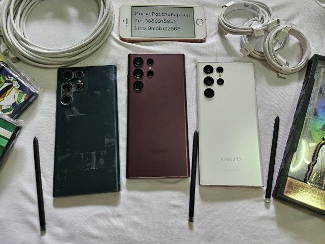 Samsung S22ultra 5G 12 256g เคลมจอ แบตศูนย์ใหม่มาให้ ใช้ยาวๆอุ่นใจ แอนดรอยล่าสุด  รูปที่ 3