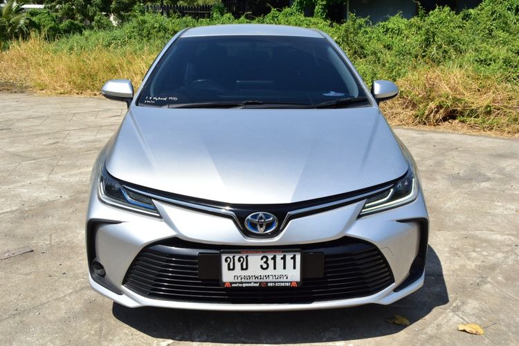Toyota Altis 2019 1.8 Hybrid Mid Sedan ไฮบริด เกียร์อัตโนมัติ บรอนซ์เงิน รูปที่ 2