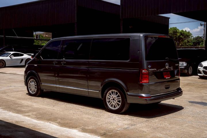 Volkswagen Caravelle 2017 2.0 TDi Utility-car ดีเซล เทา รูปที่ 4
